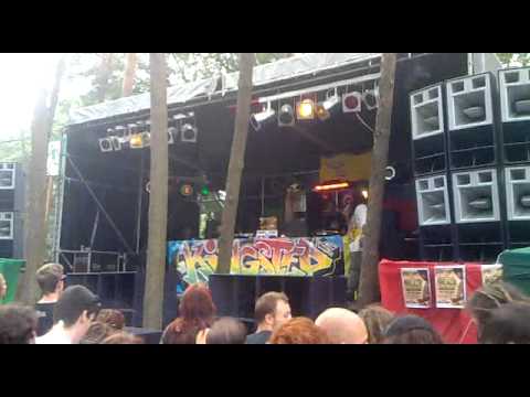 Kingstep feat  Terry Gad   Reggae Geel Festival   06 08 2011