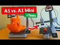 Bambu Lab A1 Vs A1 Mini Wann Ist Welcher 3D Drucker Besser