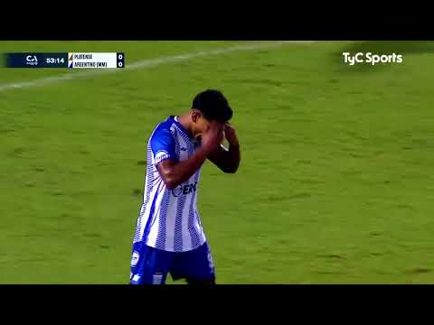 Platense 1- 0 Argentino de Monte Maíz - Copa Argentina 2026 - 32avos de final - TyC