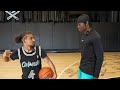 Kanel Joseph Presses Julian Newman During 1v1