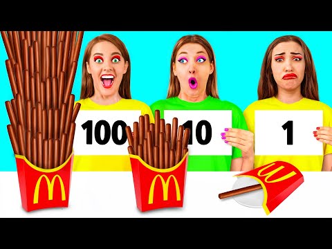 100 Layers of Food Challenge | Tasty Kitchen Recipes by RaPaPa Challenge