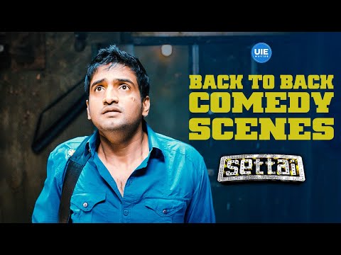 Their home left Santhanam speechless! | Settai Blockbuster Comedy Scenes | Arya | Hansika | Premji