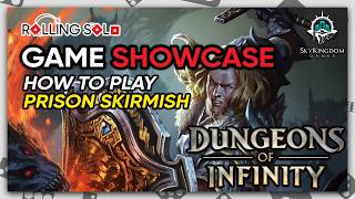 Dungeons of Infinity: Kingdom Cost | Solo Playthrough | How To Play | Prison Skirmish