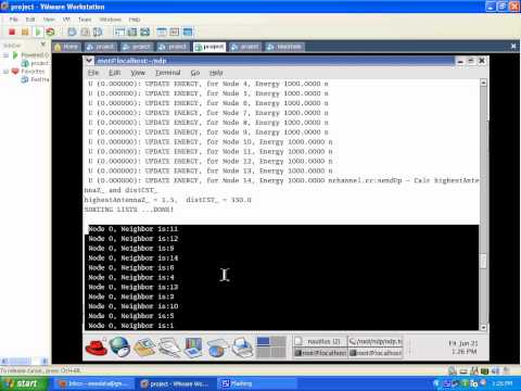 ns2 projects-Neighbor discovery in ad hoc networks