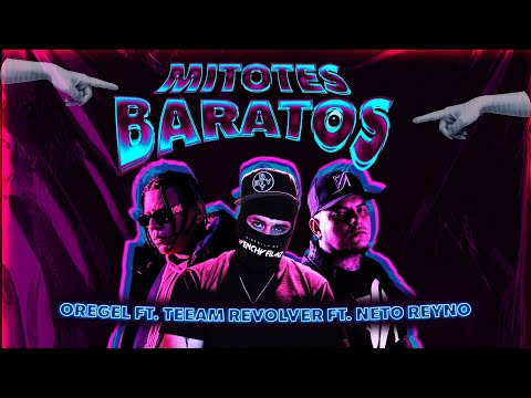 Oregel - Mitotes Baratos Ft. Teeam Revolver Ft. Neto Reyno 2024 - (Visualizer)