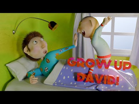 Grow up David by David Shannon Animated by 5 Minutes With Uncle Ben, Children's books read aloud