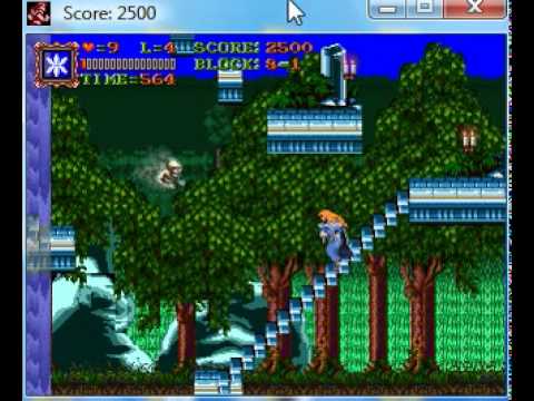 Super Castlevania 3 SOTN Style Sypha skin beta test demo