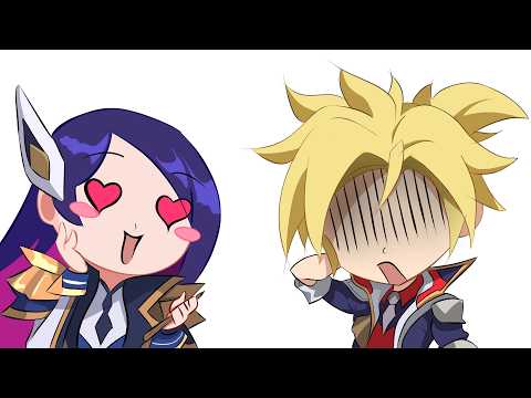 Caitlyn If She Wasn't GEY (feat. Ezreal) - Battle Academia Voice Lines - 1st Short Animation Attempt