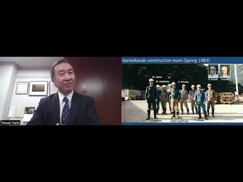 Takaaki Kajita at GYSS 2021 - Neutrino oscillations and small neutrino mass