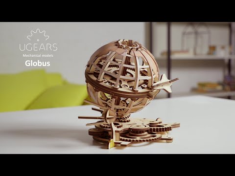 3D medinis gaublys-dėlionė Mechaninis Ugears video
