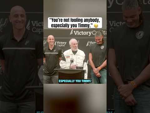 Tim & Manu looking out for Pop ❤️