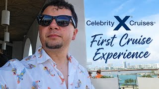 Boarding Celebrity Beyond for the first time out of Miami. Day-1 on our 7 day Bahamas cruise. 