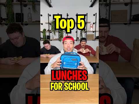 These are the BEST Lunches to Bring to School