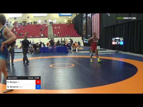 2018 Marine Corps US Open/Senior Men's Freestyle 74 Con 8 #2 - Blake Borges (All ) Vs. Nicholas Bo