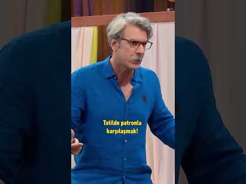 Encountering the Boss on Vacation! 😁 #Shorts #bkm #comedy #güldürgüldürshow