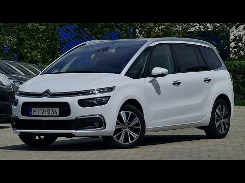 2017 Citroën Grand C4 Picasso Shine 1.6 BlueHDi 120 EAT6 Polar White
