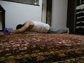 Reverse Grip 100 Push Up+35 Ab Wheel 逆手腕立て伏せ100回+腹筋(アブ)ローラー35回