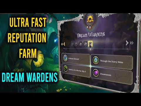 Ultra Fast Reputation Boost - The Dream Wardens - 10.2 - Dragonflight