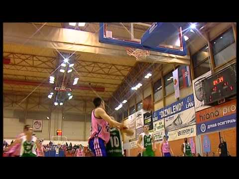 ABA Liga 2014/15, Round 22 highlights: Mega Leks - Krka (14.02.2015)