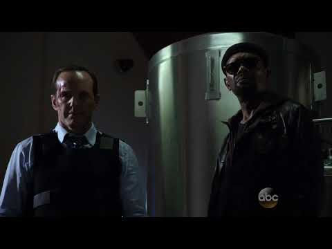 Agent Garret , Agent Coulson ,Fury funny talk in S01  last episode