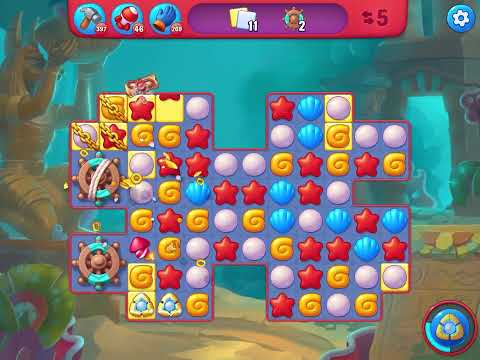 Fishdom Hard level 6542 no boosters フィッシュダム ハード [Friend's]