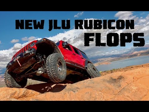 New Jeep Wrangler JLU Rubicon FLOPS on Double Sammy at Trail Hero!