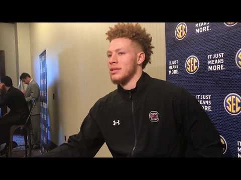 Hassani Gravett and Chris Silva talk South Carolina men’s basketball