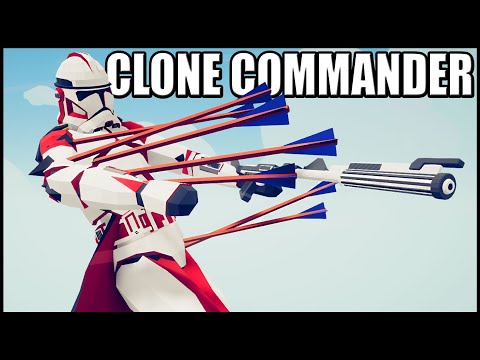 TABS Clone Commander vs EVERY UNIT! - Totally Accurate Battle Simulator: Star Wars Mod