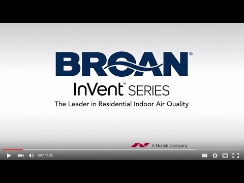 Broan InVent Features & Benefits