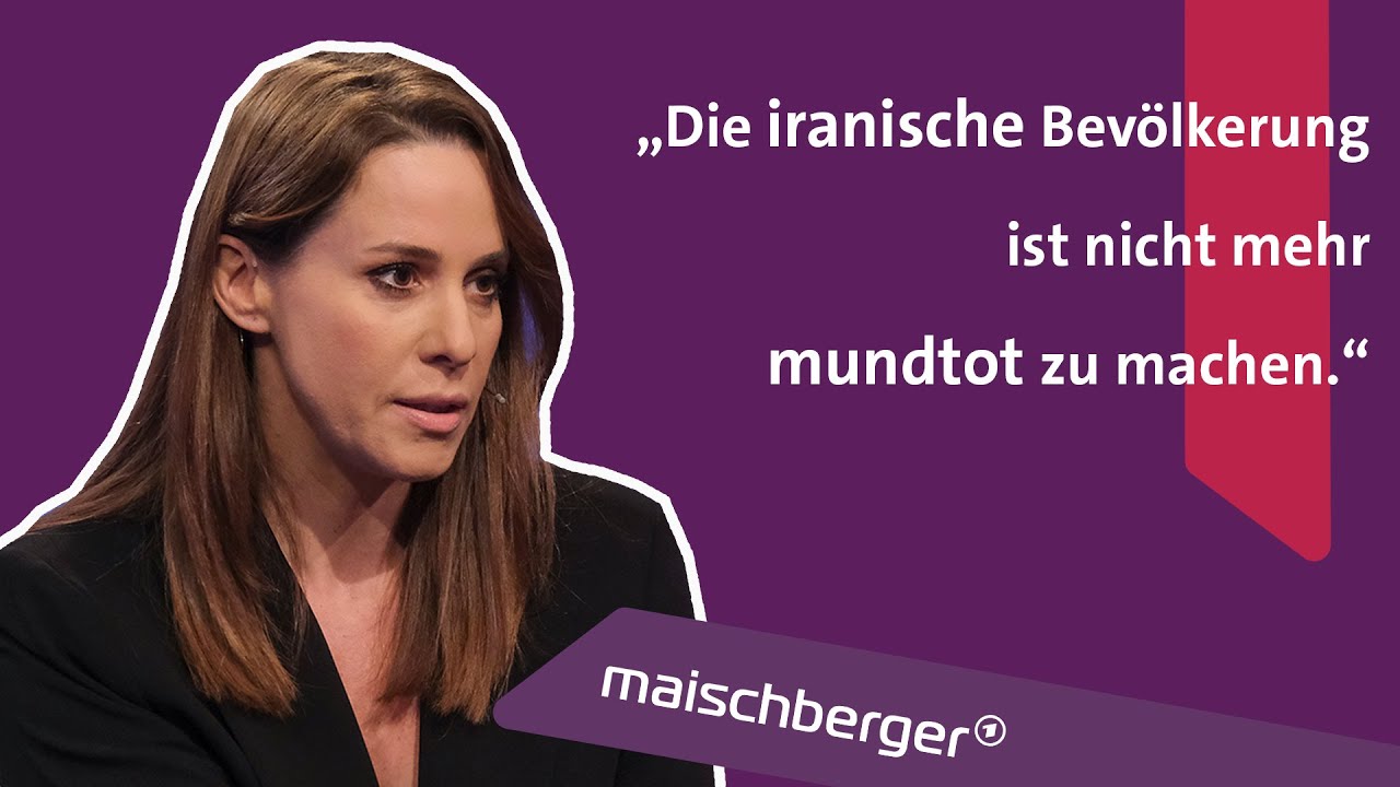 Eine neue Form des zivilen Ungehorsams - Natalie Amiri über die Iran-Proteste | maischberger