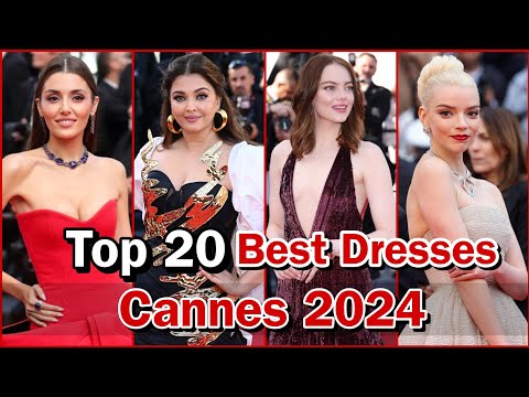 Top 20 Best Red Carpet Dresses From The Cannes Film Festival 2024