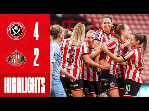 Six goal THILLER! 😱 | Sheffield United 4-2 Sunderland | Women's Championship highlights