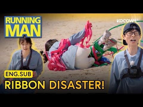 Jeon So-min Gets Tangled in Ribbons… Total Chaos! 🎀😂 | Running Man EP774 | KOCOWA+