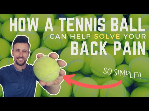 YouTube video about: How does a tennis ball relieve back pain?