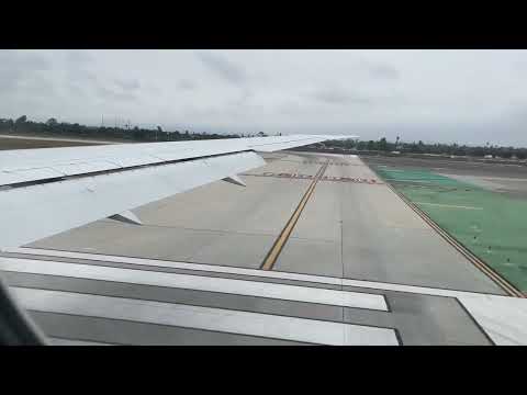 Delta Airlines Boeing 767-400 Departing LAX