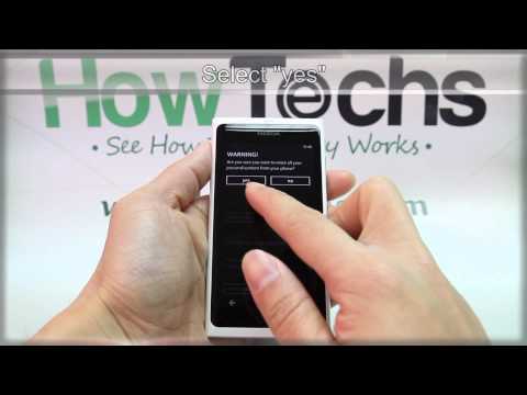 How to Master Reset Nokia Lumia 800