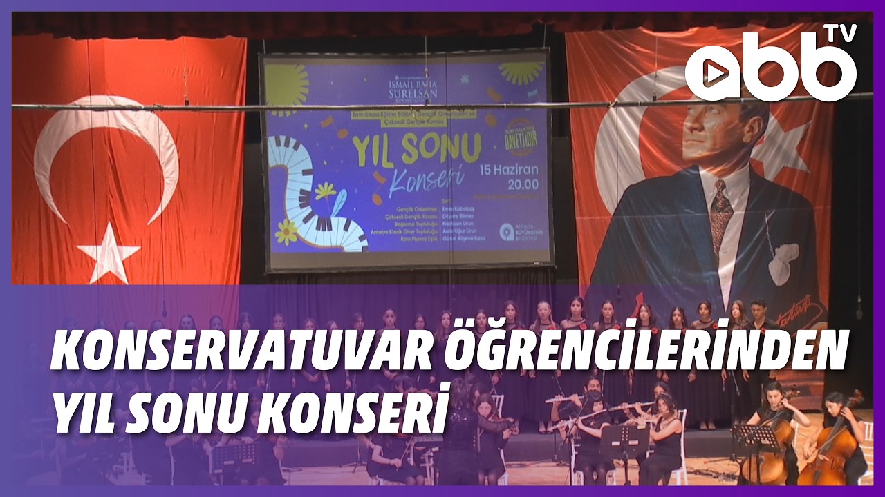 KONSERVATUVAR ÖĞRENCİLERİNDEN YIL SONU KONSERİ