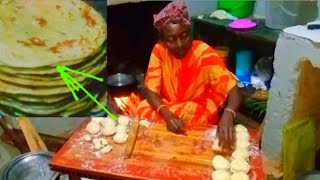 African Villagelife #cooking FLAT BREAD 4 breakfast _ countryside🔥‼️