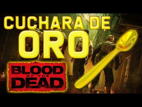 BLOOD OF THE DEAD ► Como Conseguir y Mejorar la "CUCHARA DE ORO" ((Black Ops 4 Zombies)) Video