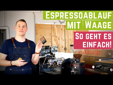 Espresso zubereiten mit Waage und Brühverhältnis - Ablauf-Tipps