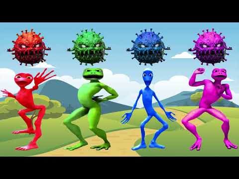 Crazy frog vs Squid Game vs Alien Dance vs Joker ||| Tiles hop EDM Rush