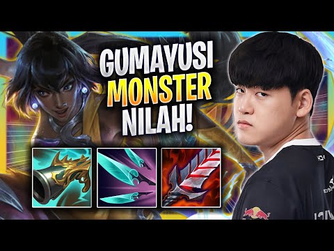 GUMAYUSI IS A MONSTER WITH NILAH! - T1 Gumayusi Plays Nilah ADC vs Caitlyn! | Bootcamp 2023