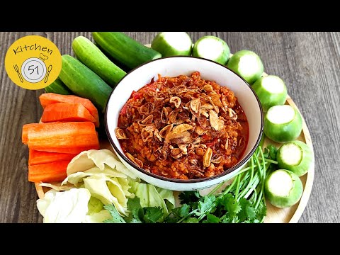 EP8 : Thai Northern Style Chili Paste (Nam Prik Ong) Recipe l Kitchen51 - Thai food