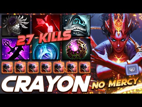 Crayon Queen Of Pain NO MERCY - Dota 2 Pro Gameplay [Watch & Learn]