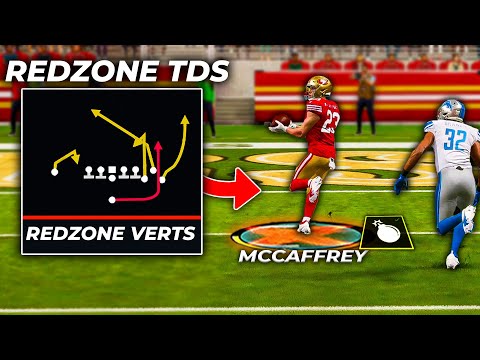 3 Automatic Redzone TD's That YOU Can Run In ANY Playbook