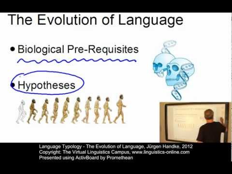TYP101 - The Evolution of Language