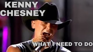 Kenny Chesney - What I Need To Do (LIVE)