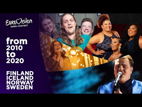 Eurovision: Tops — Finland, Iceland, Norway & Sweden (2010-2020)