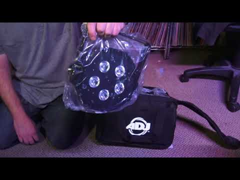 Unboxing of The ADJ Mega Flat Hex Pak