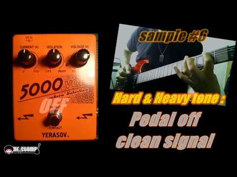 YERASOV 5000 VOLT DISTORTION PEDAL DEMO